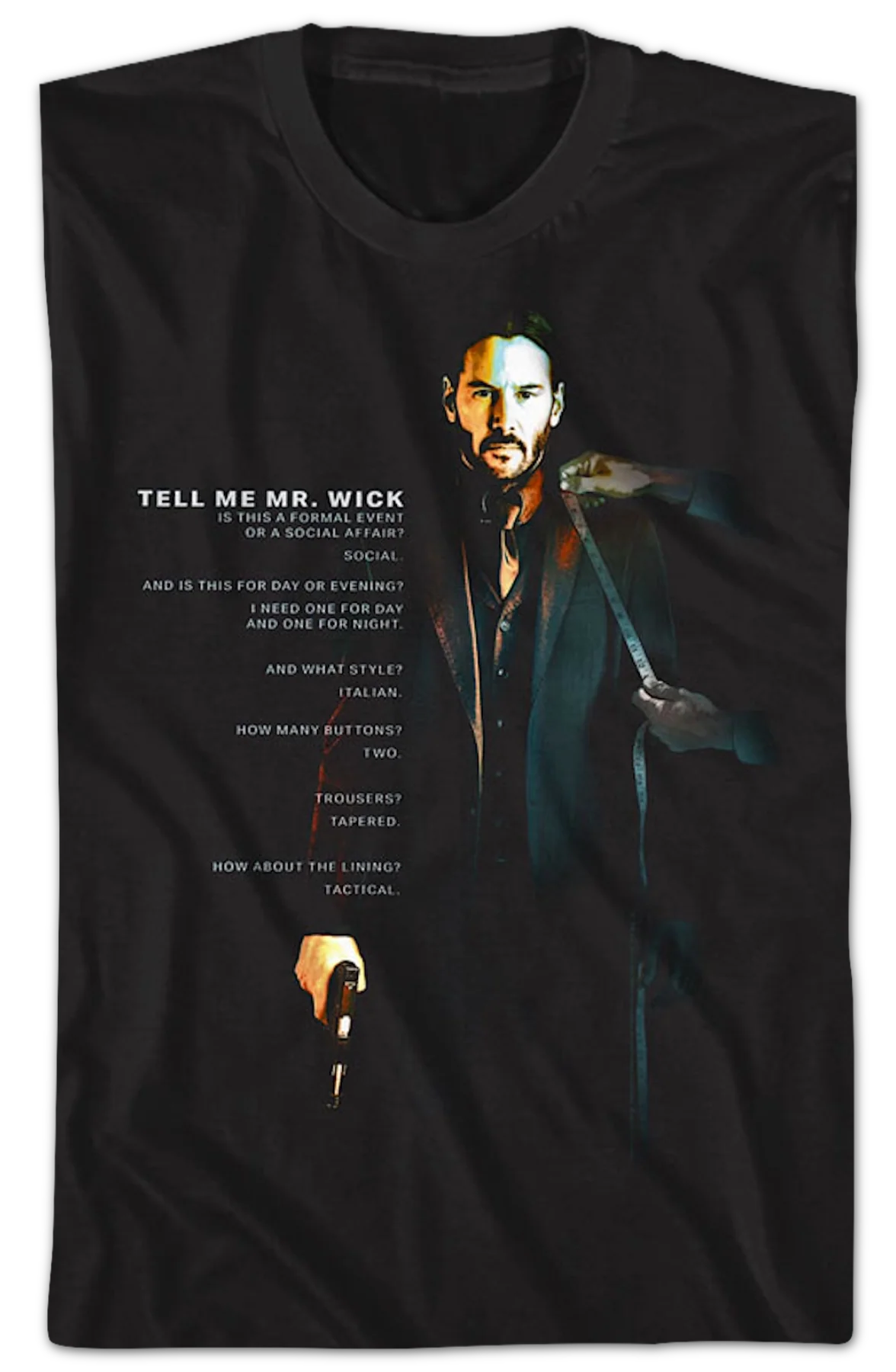 Formal Event Or Social Affair John Wick T-Shirt - Image 2