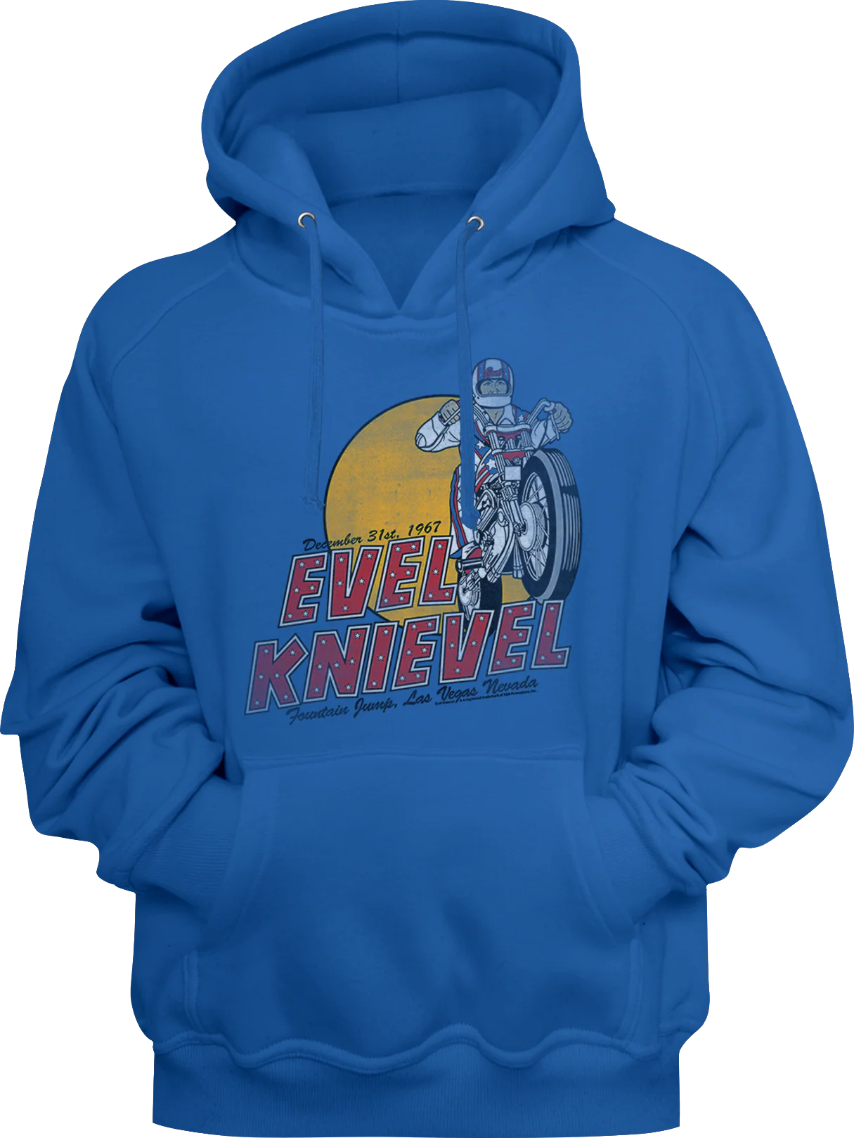 Fountain Jump Evel Knievel Hoodie