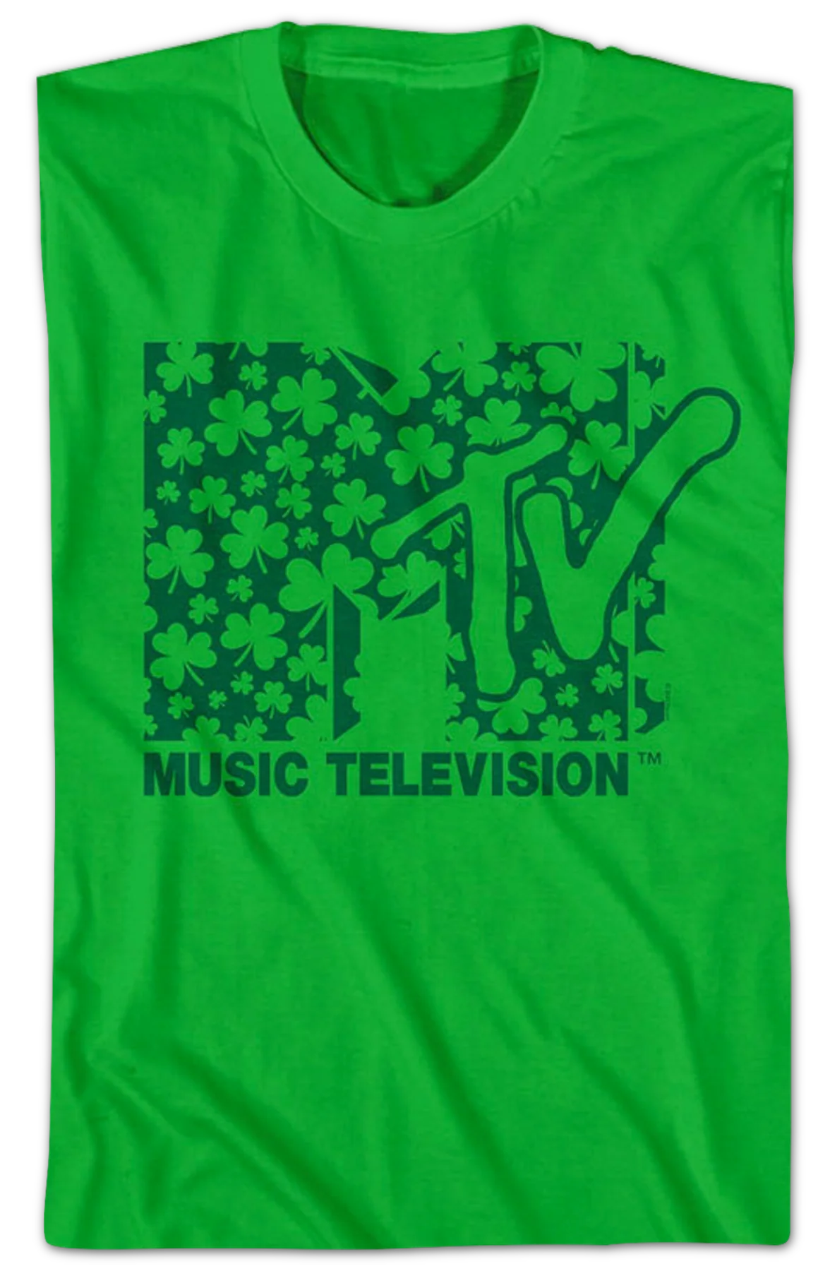 Four-Leaf Clover Logo MTV Shirt - Image 2