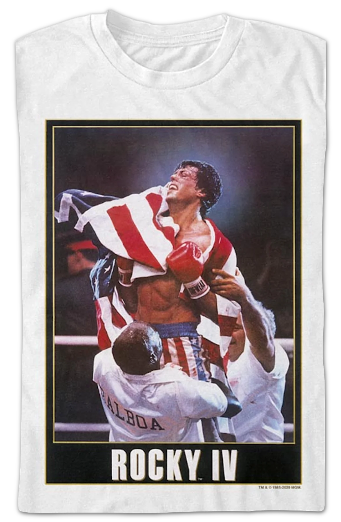 Framed Poster Rocky IV T-Shirt - Image 2