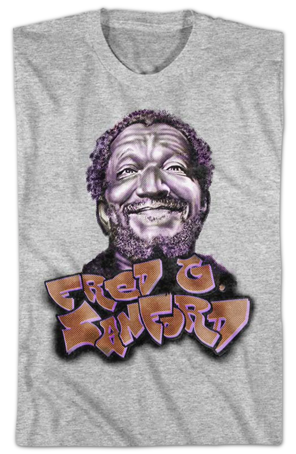 Fred Sanford Graffiti Sanford And Son T-Shirt - Image 2