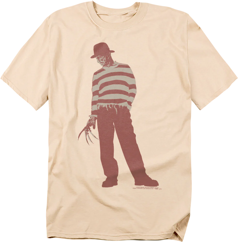 Freddy Fashion Nightmare On Elm Street T-Shirt