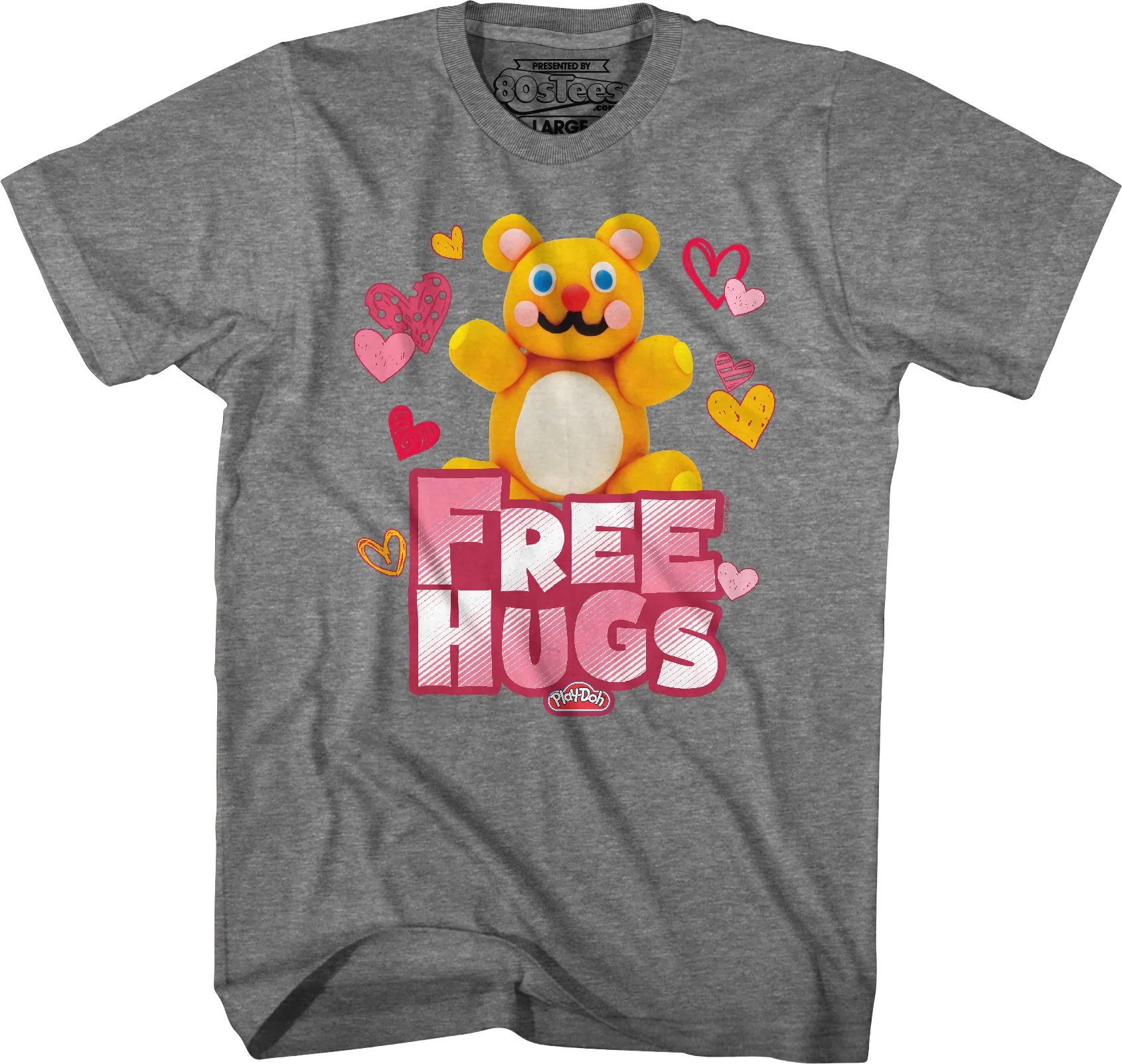 Free Hugs Play-Doh T-Shirt - Image 24