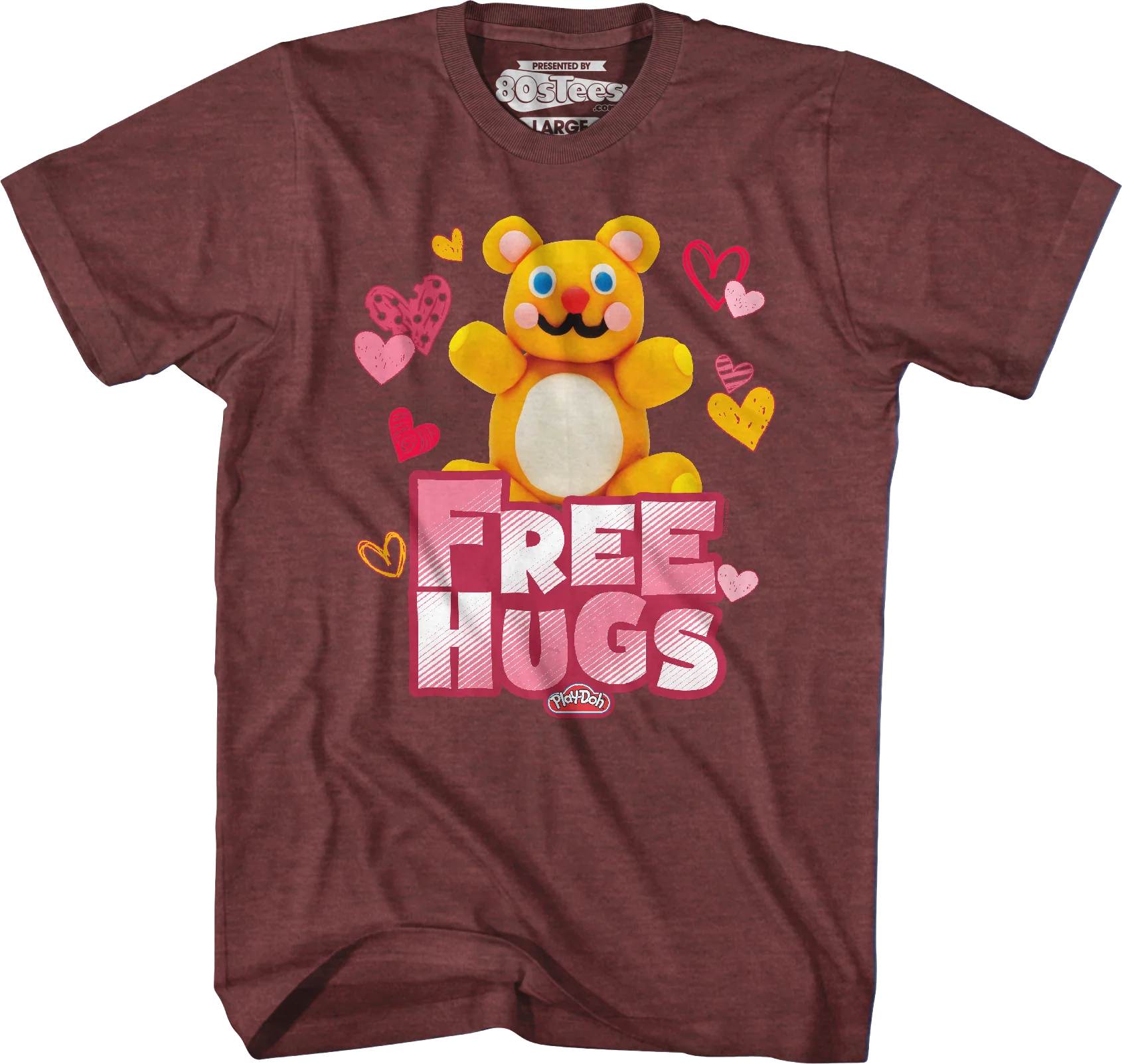 Free Hugs Play-Doh T-Shirt - Image 42