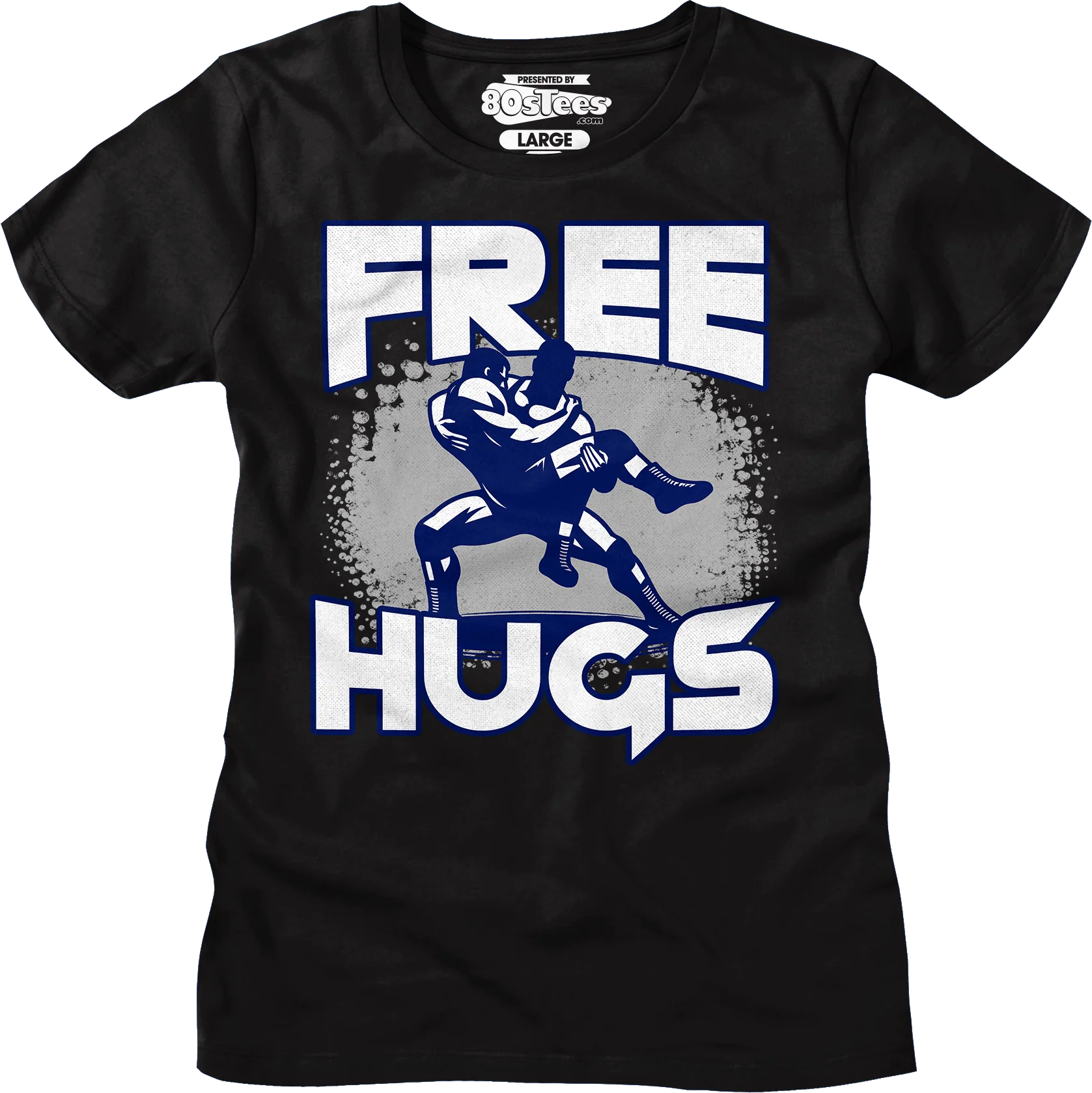 Free Hugs Wrestling T-Shirt - Image 11