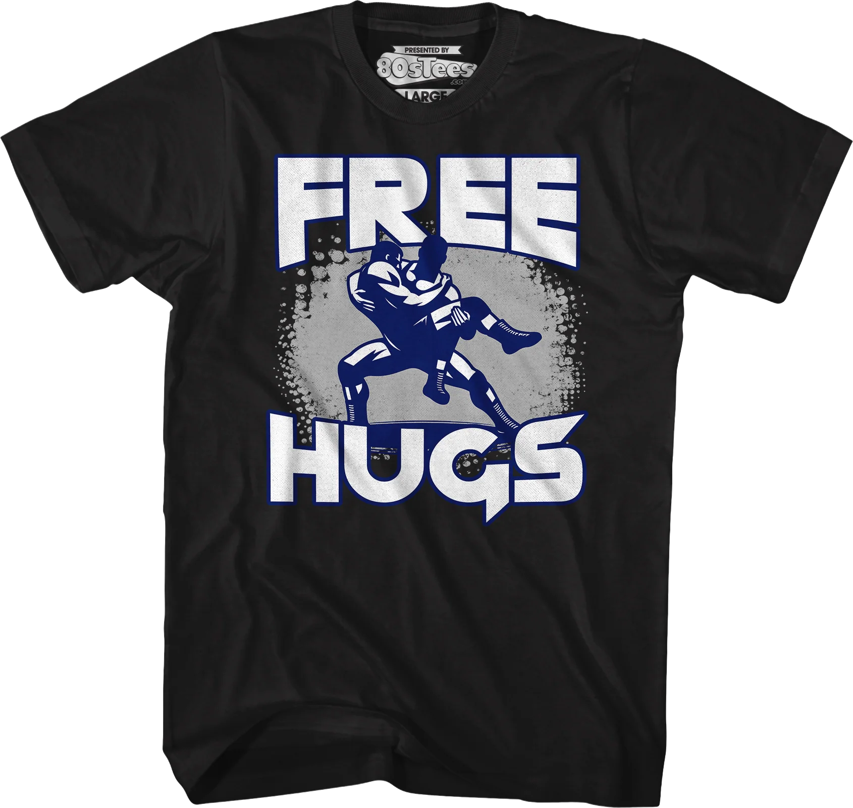 Free Hugs Wrestling T-Shirt - Image 8