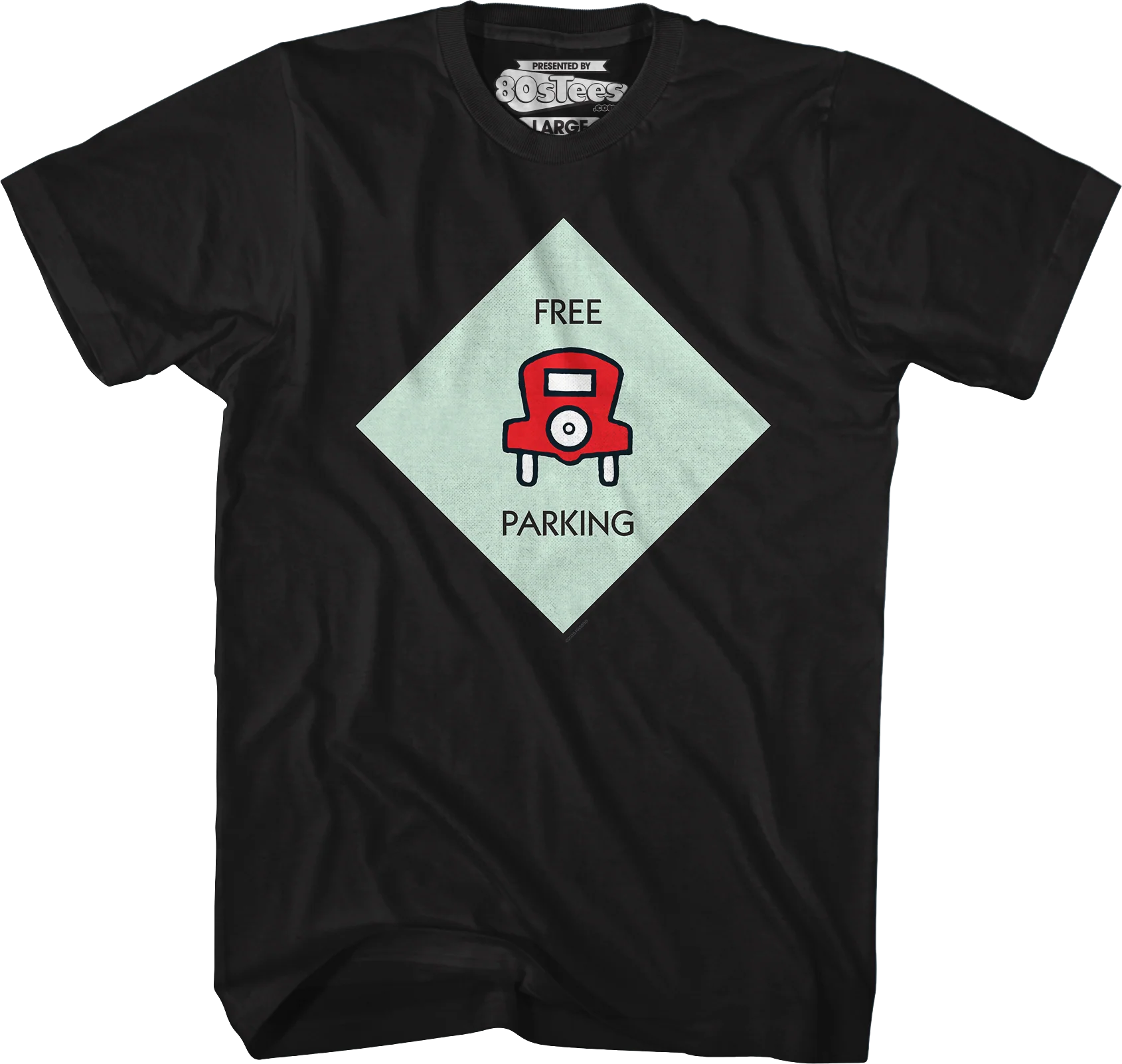 Free Parking Monopoly T-Shirt