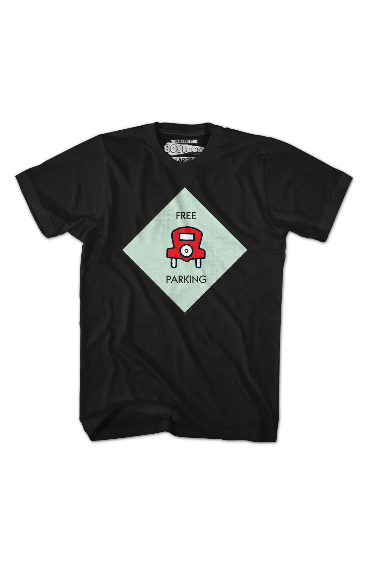 Free Parking Monopoly T-Shirt - Image 2