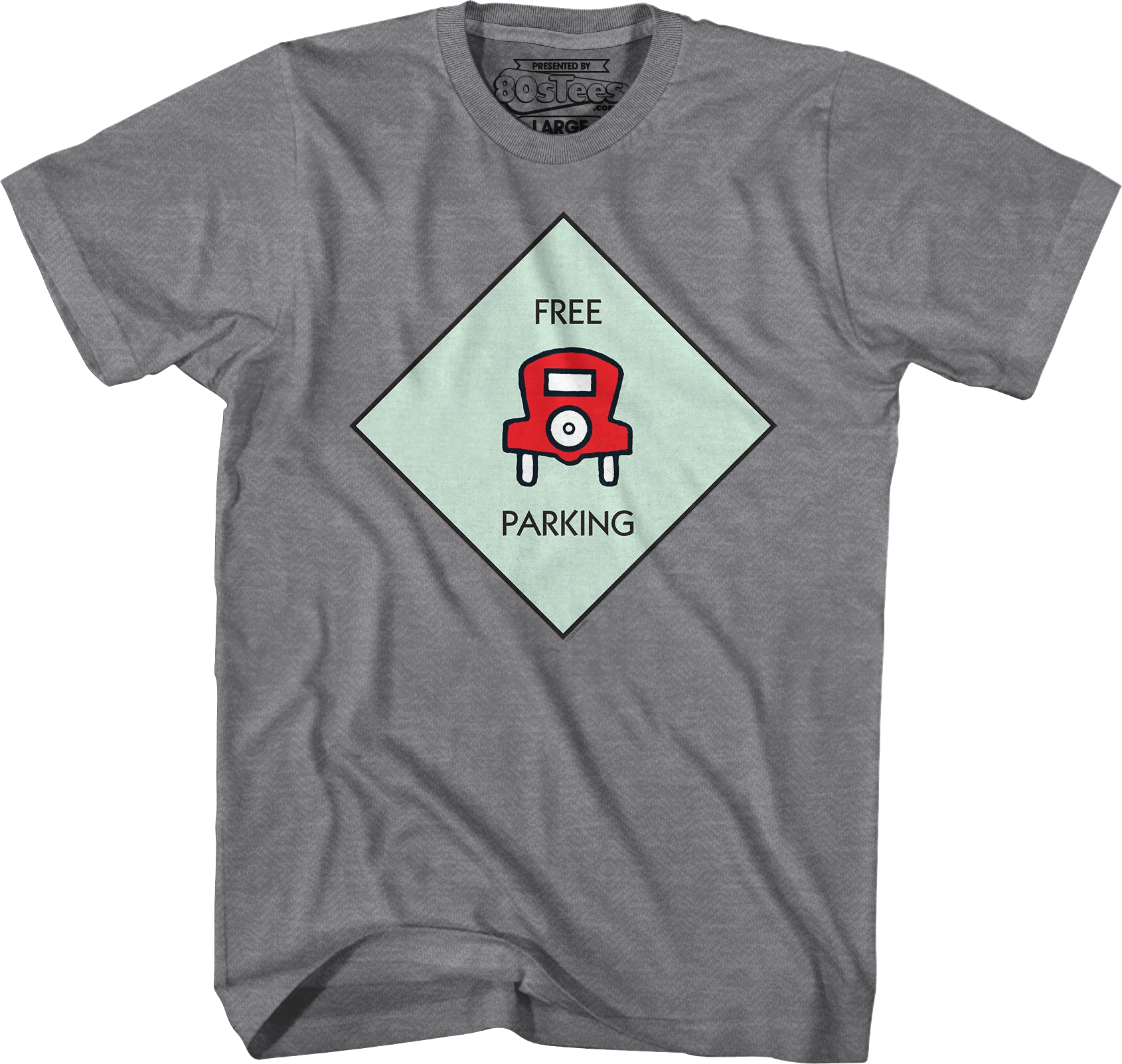 Free Parking Monopoly T-Shirt - Image 4