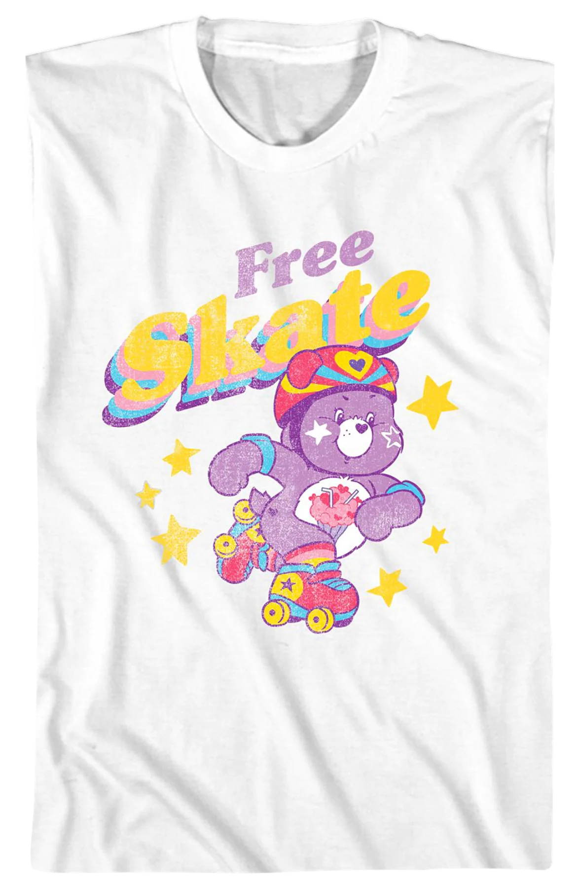 Free Skate Care Bears T-Shirt - Image 3