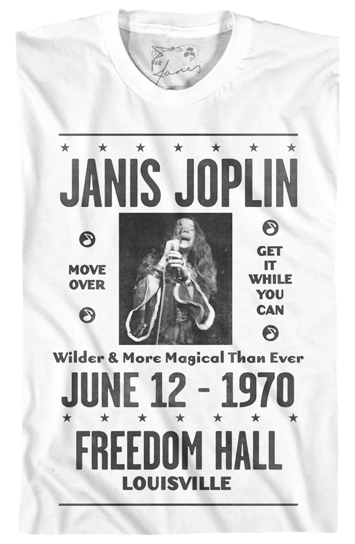 Freedom Hall Janis Joplin T-Shirt - Image 2