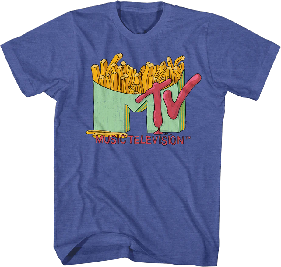 French Fries Logo MTV Shirt