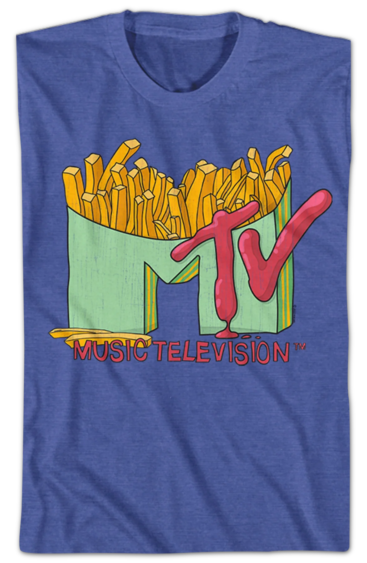 French Fries Logo MTV Shirt - Image 2