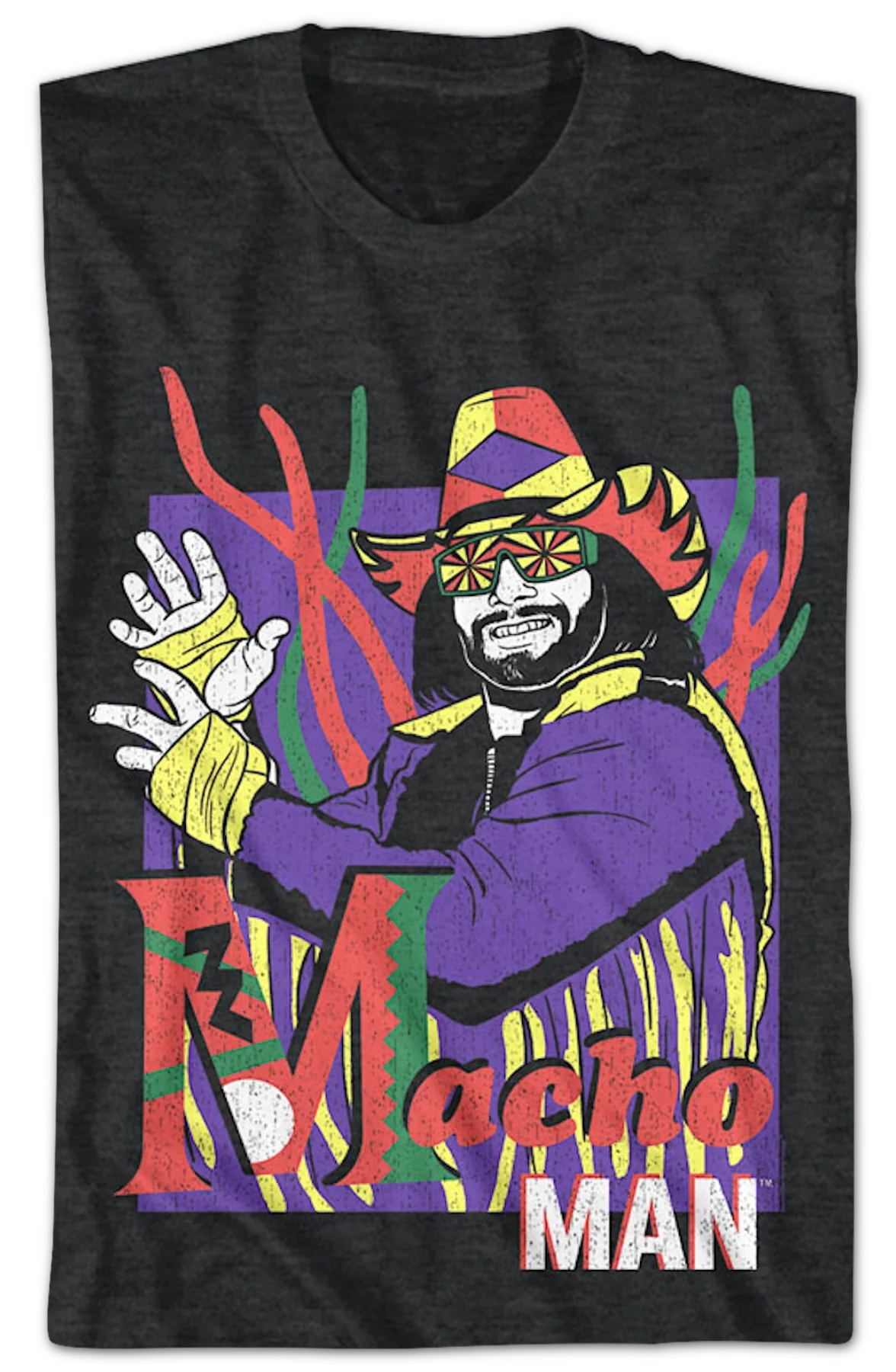 Fringe Macho Man Randy Savage T-Shirt - Image 2