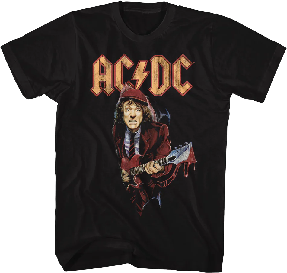 Front & Back 1996 Tour ACDC Shirt