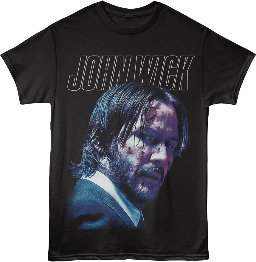 Front & Back Baba Yaga John Wick T-Shirt