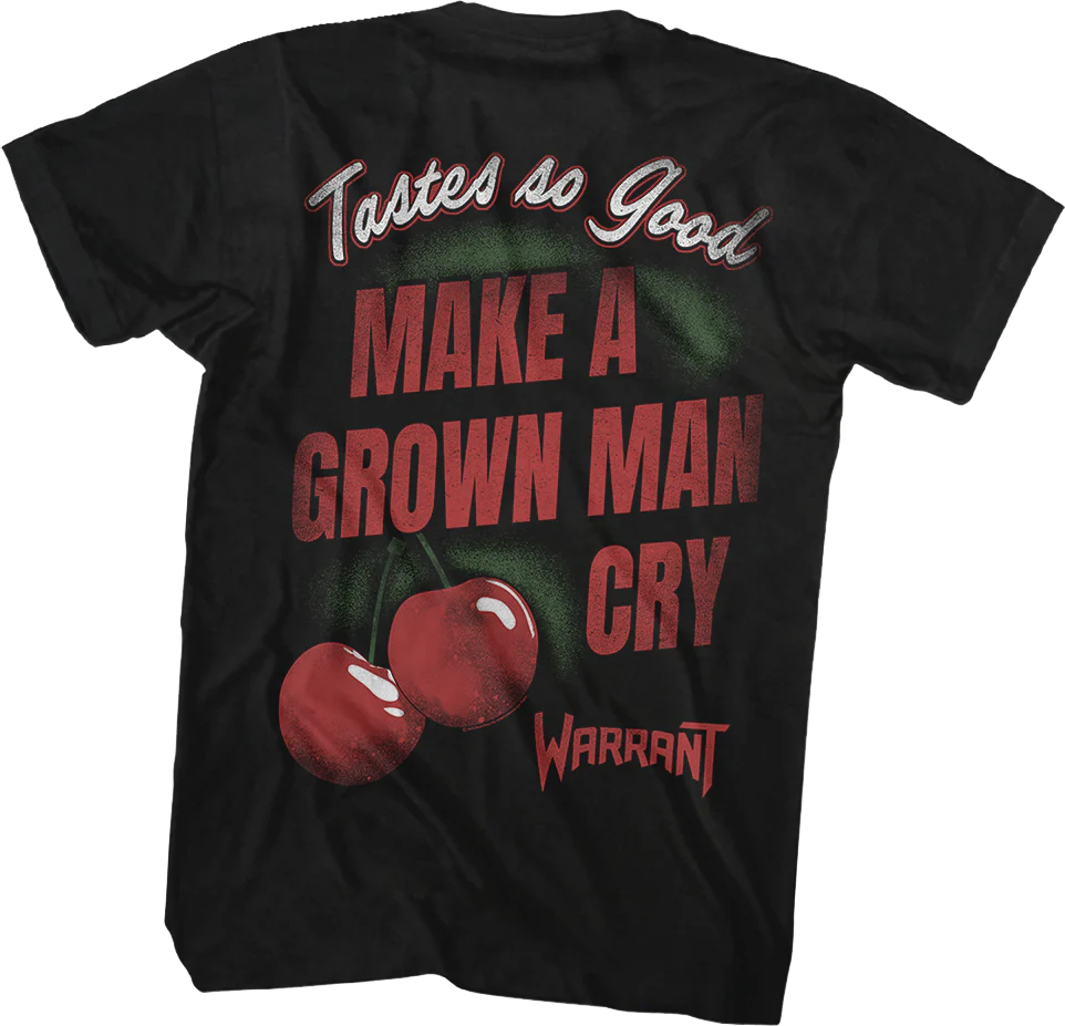 Front & Back Cherry Pie Warrant T-Shirt - Image 3