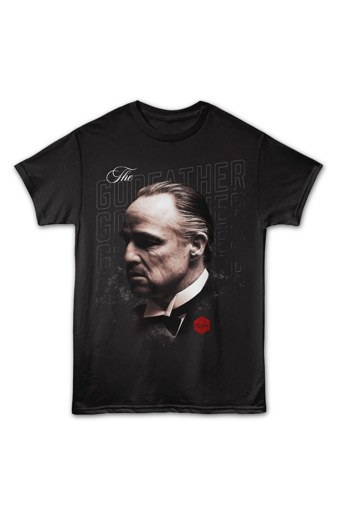 Front & Back Don Vito Corleone Godfather T-Shirt - Image 2