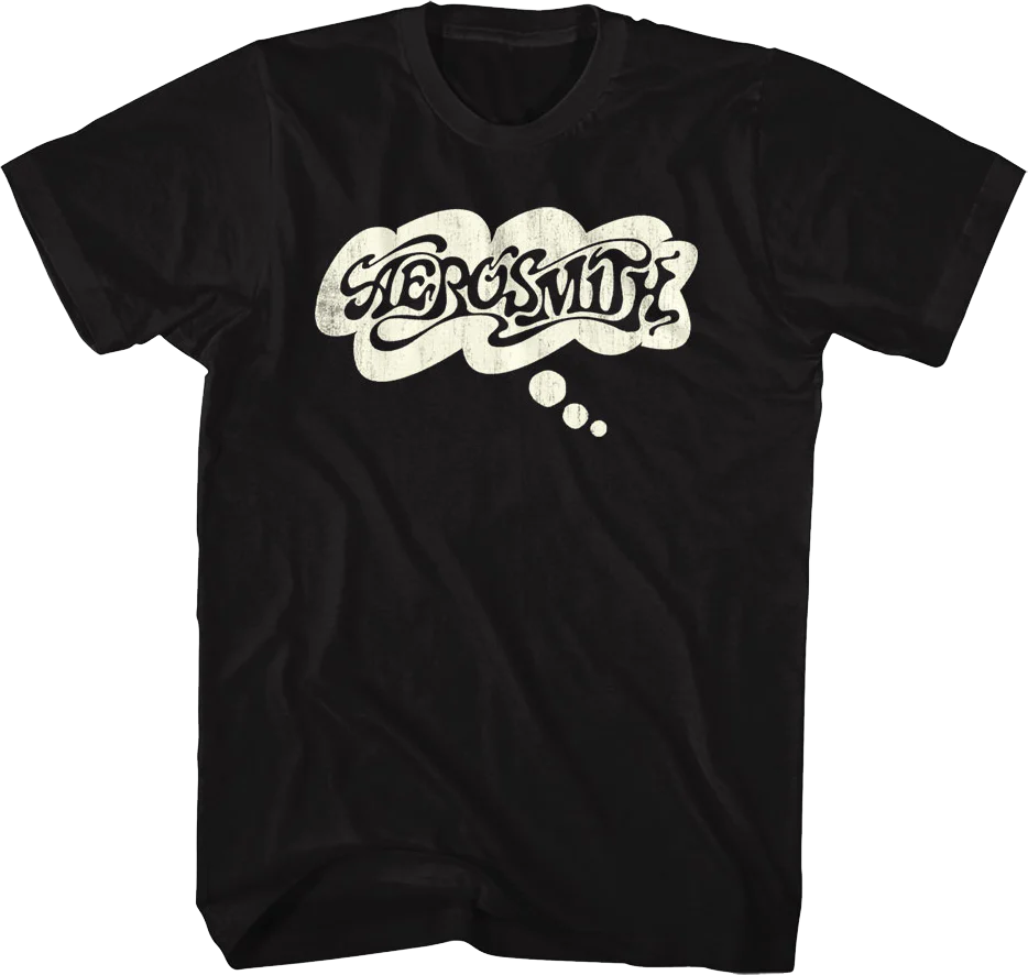 Front & Back Dream Until Your Dreams Come True Aerosmith T-Shirt - Image 4
