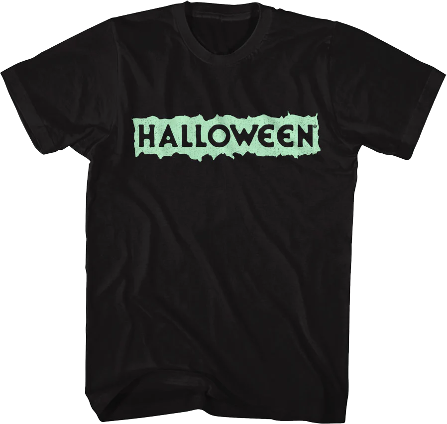 Front & Back Evil Collage Halloween T-Shirt - Image 4