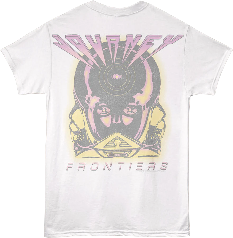 Front & Back Frontiers World Tour Journey T-Shirt - Image 3