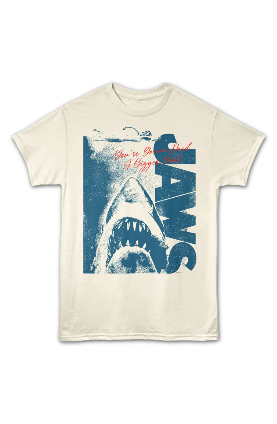 Front & Back Gonna Need A Bigger Boat Jaws T-Shirt - Image 2