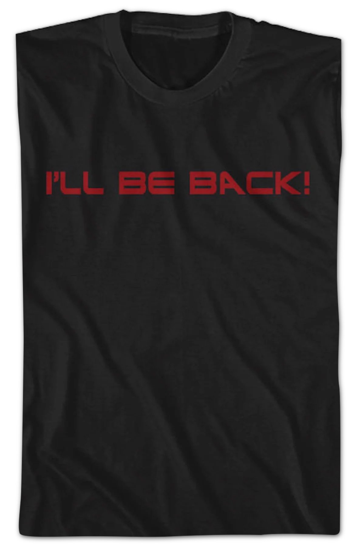 Front & Back I'll Be Back Terminator T-Shirt - Image 2