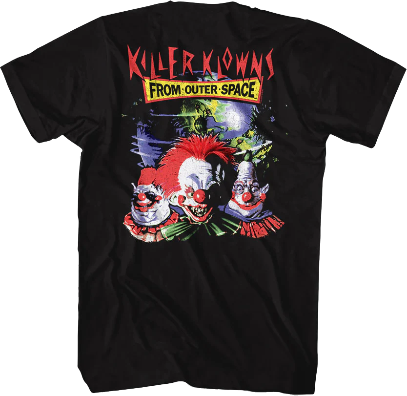 Front & Back Killer Klowns From Outer Space T-Shirt