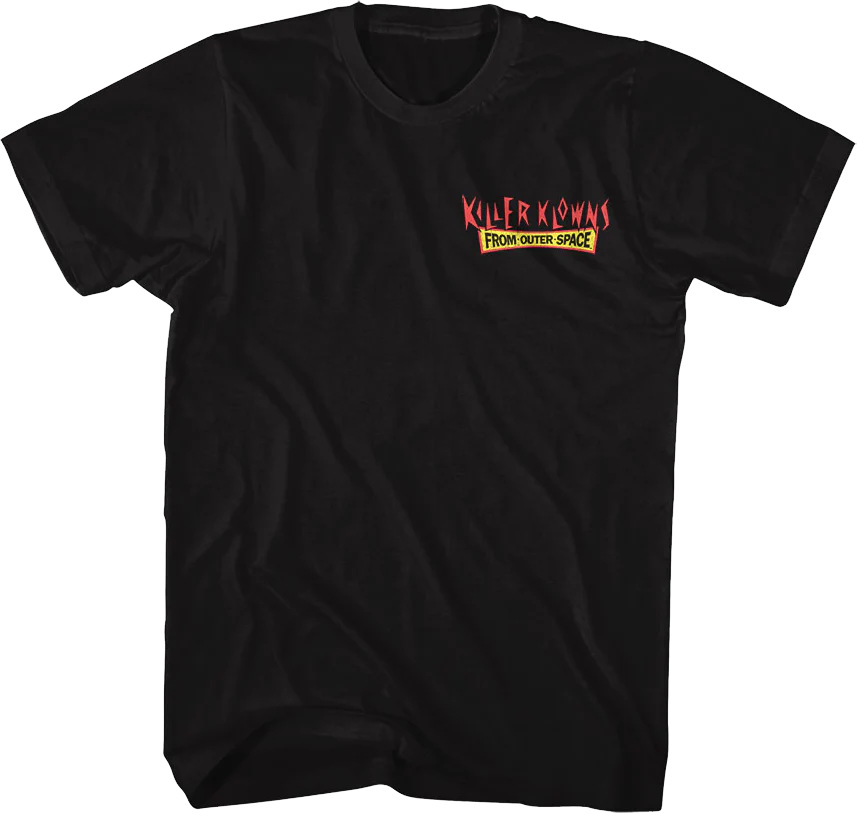 Front & Back Killer Klowns From Outer Space T-Shirt - Image 3