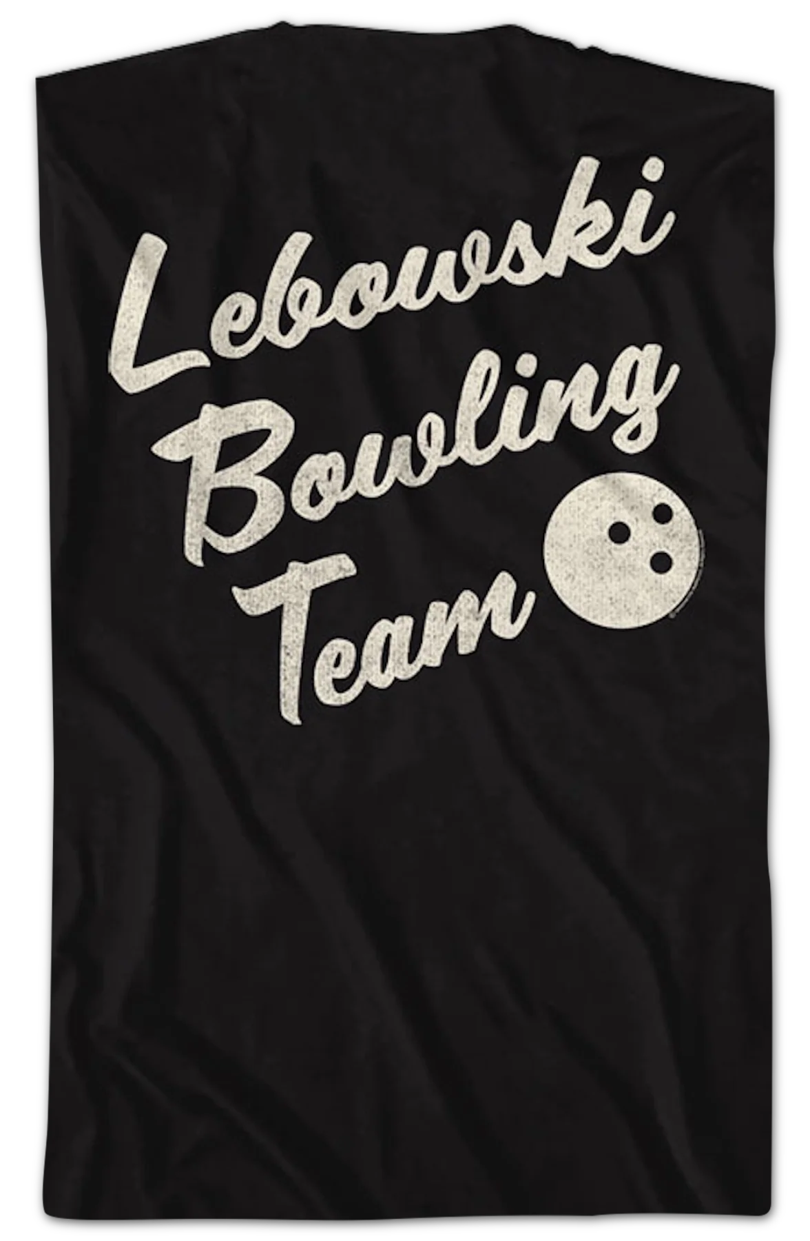 Front & Back Lebowski Bowling Team Big Lebowski T-Shirt - Image 2