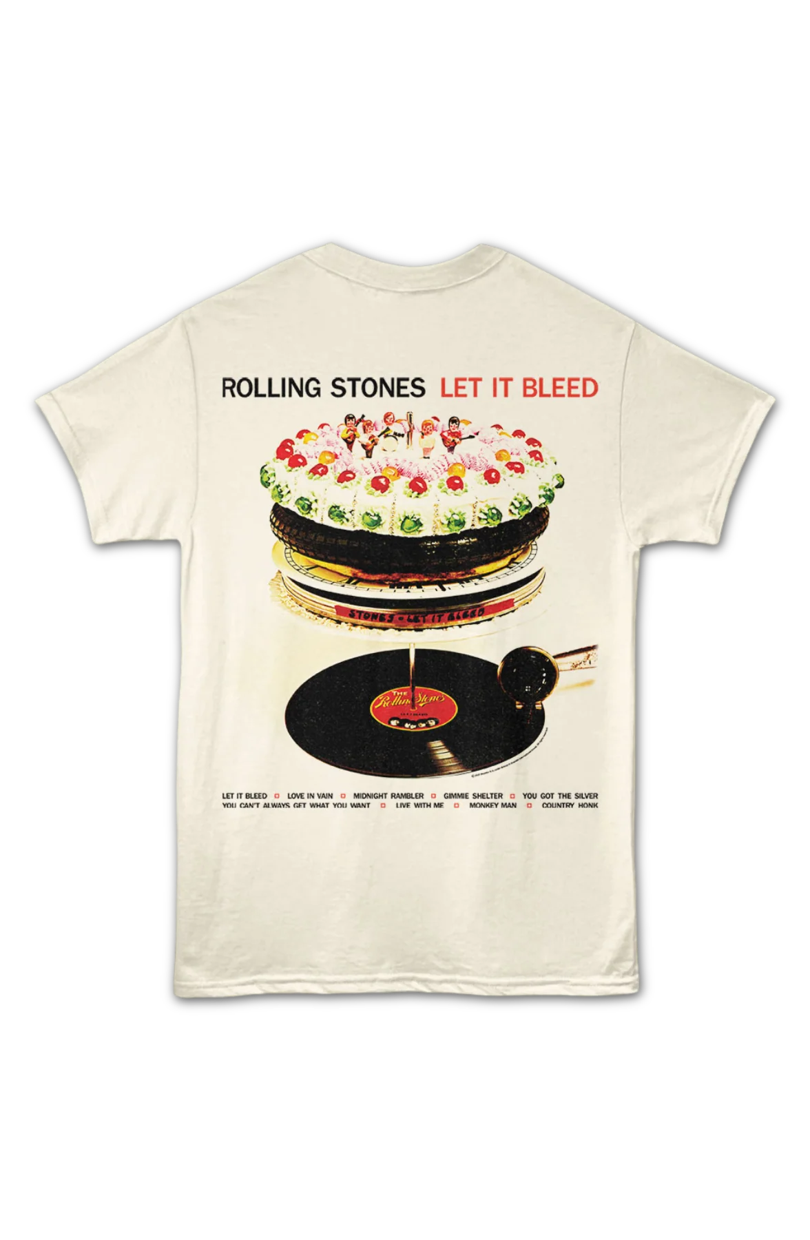 Front & Back Let It Bleed Rolling Stones T-Shirt - Image 2
