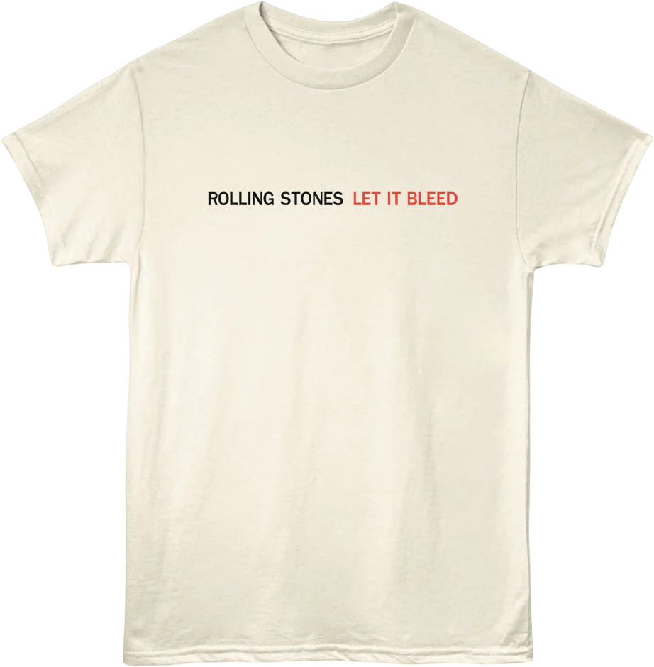 Front & Back Let It Bleed Rolling Stones T-Shirt - Image 3