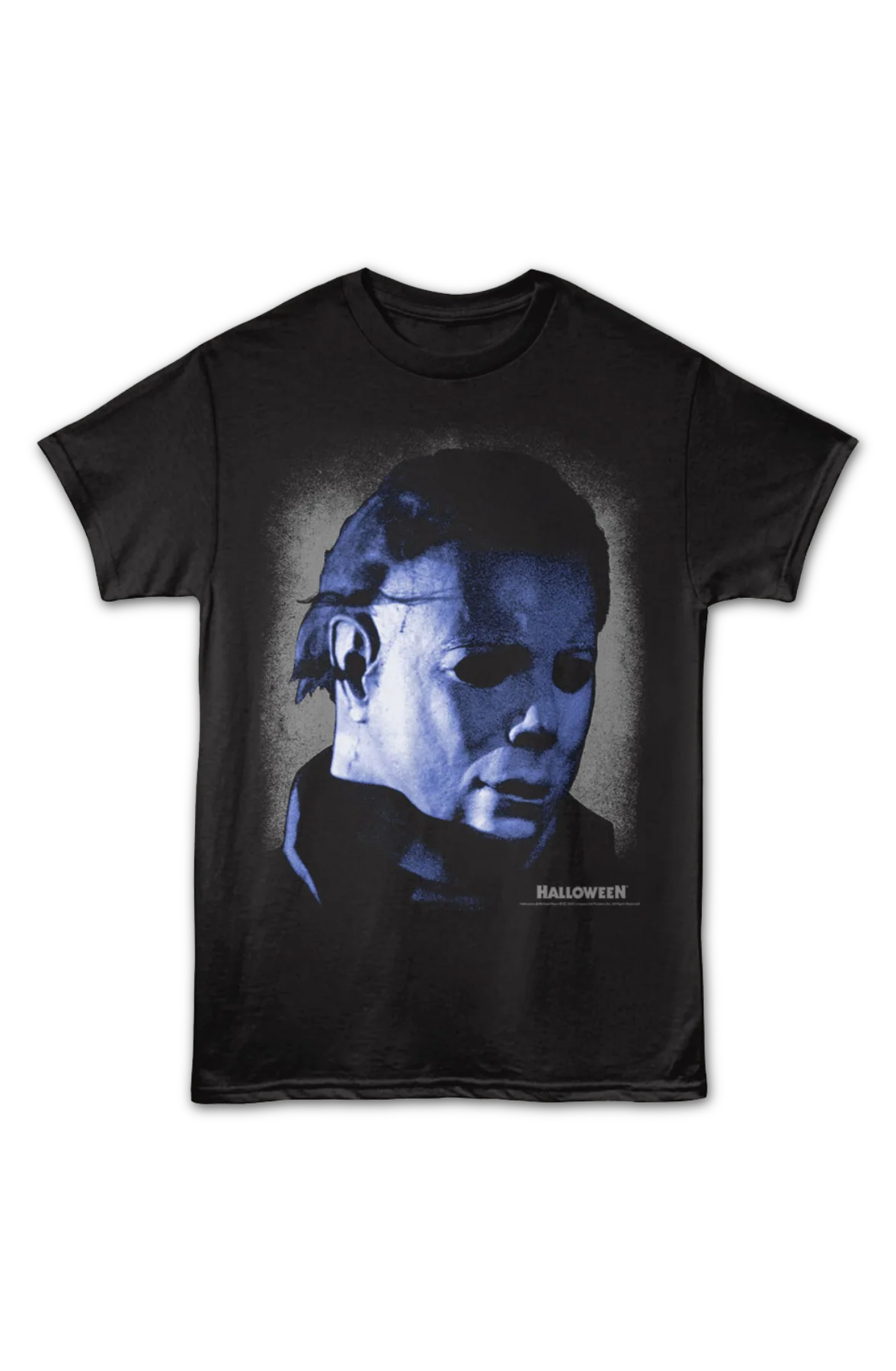 Front & Back Michael Myers The Night He Came Home Halloween T-Shirt - Image 2
