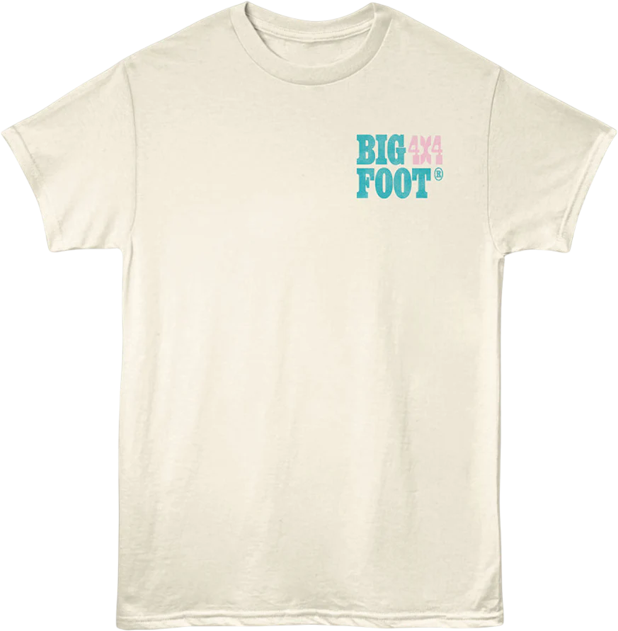 Front & Back Midwest 4-Wheel Drive Bigfoot T-Shirt - Image 3