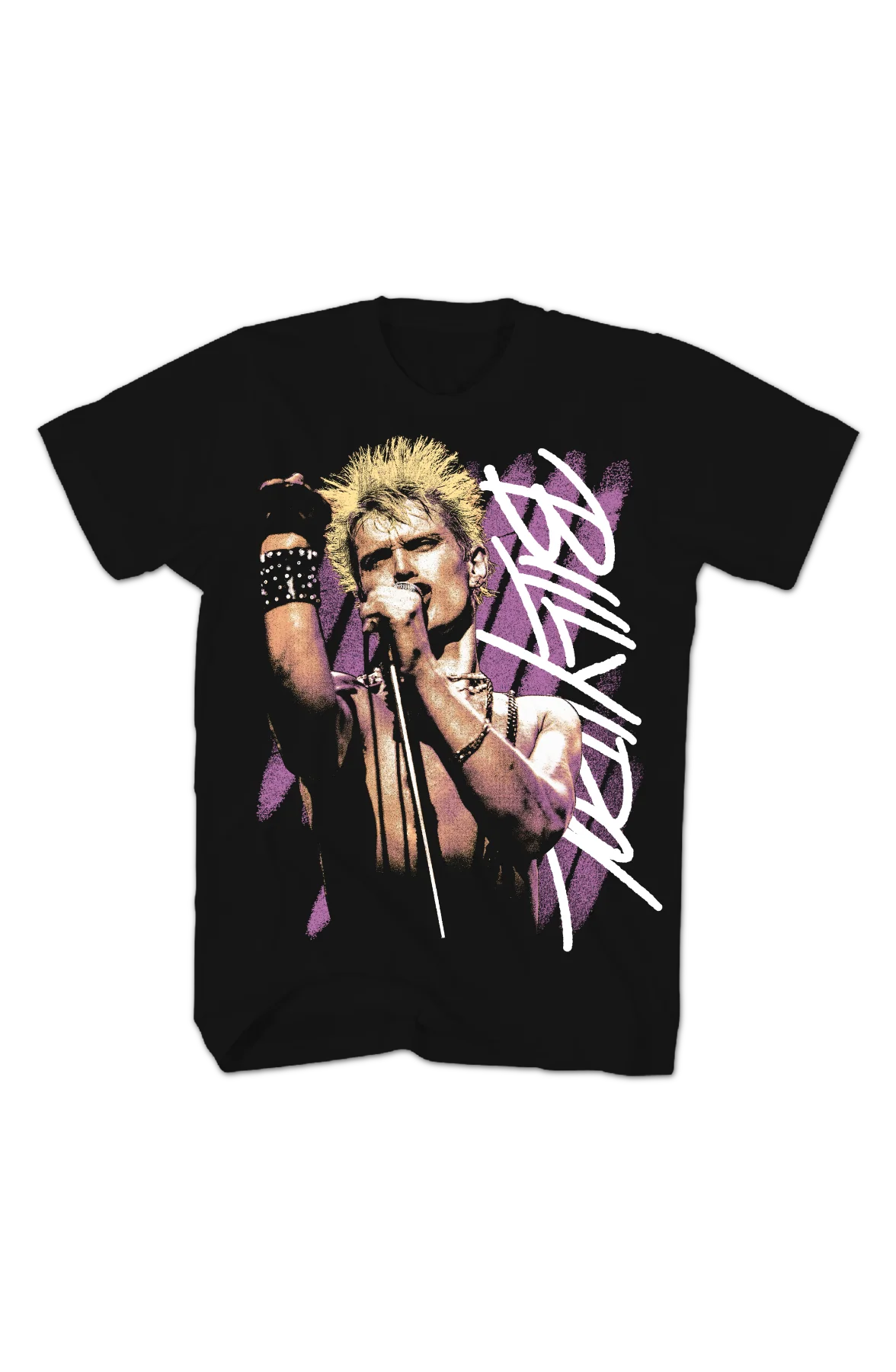 Front & Back More More More Billy Idol T-Shirt - Image 2