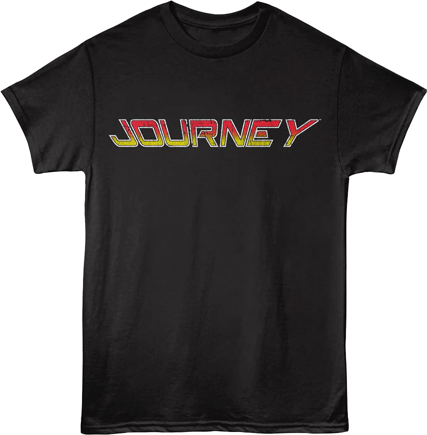 Front & Back Single Cassettes Journey T-Shirt - Image 3