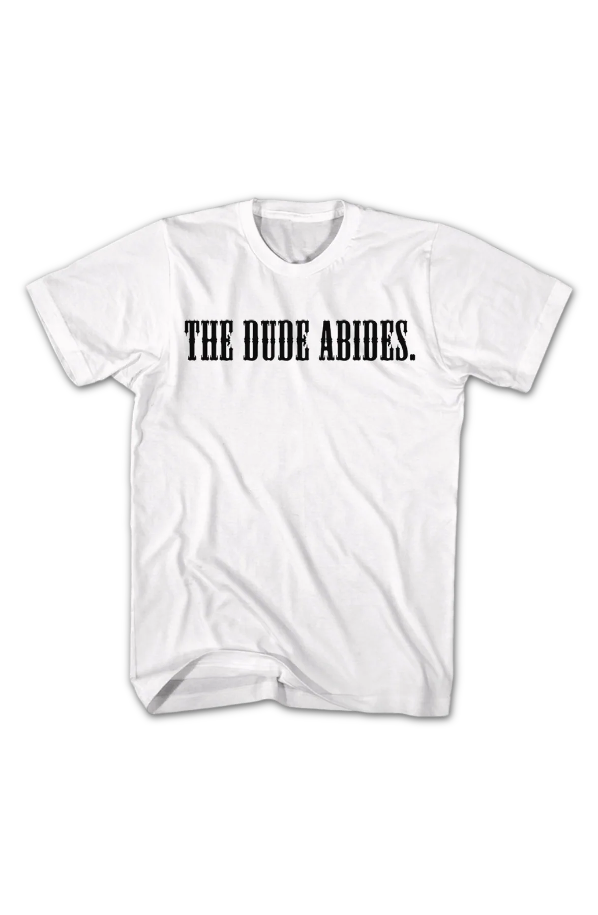 Front & Back The Dude Abides Big Lebowski T-Shirt - Image 2