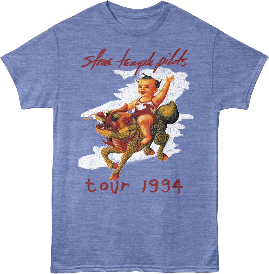 Front & Back Tour 1994 Stone Temple Pilots T-Shirt