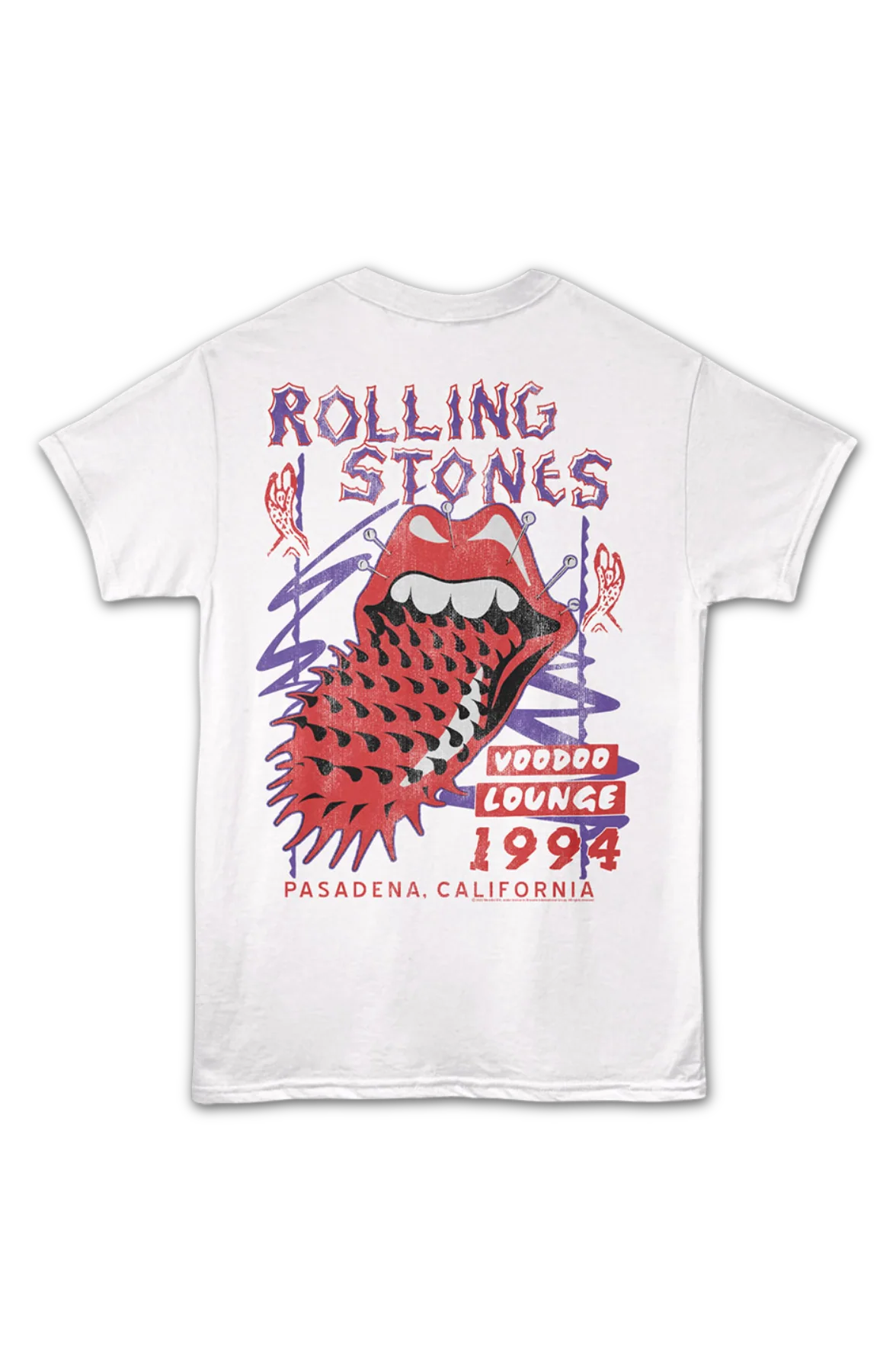 Front & Back Voodoo Lounge 1994 Rolling Stones T-Shirt - Image 2