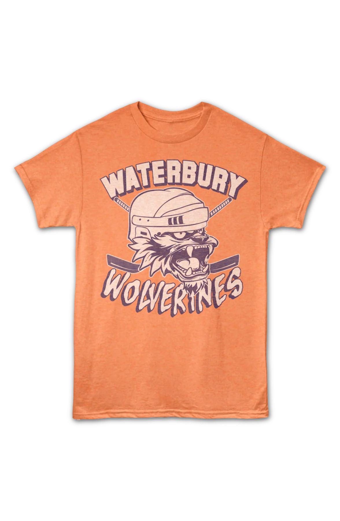 Front & Back Waterbury Wolverines Happy Gilmore T-Shirt - Image 2