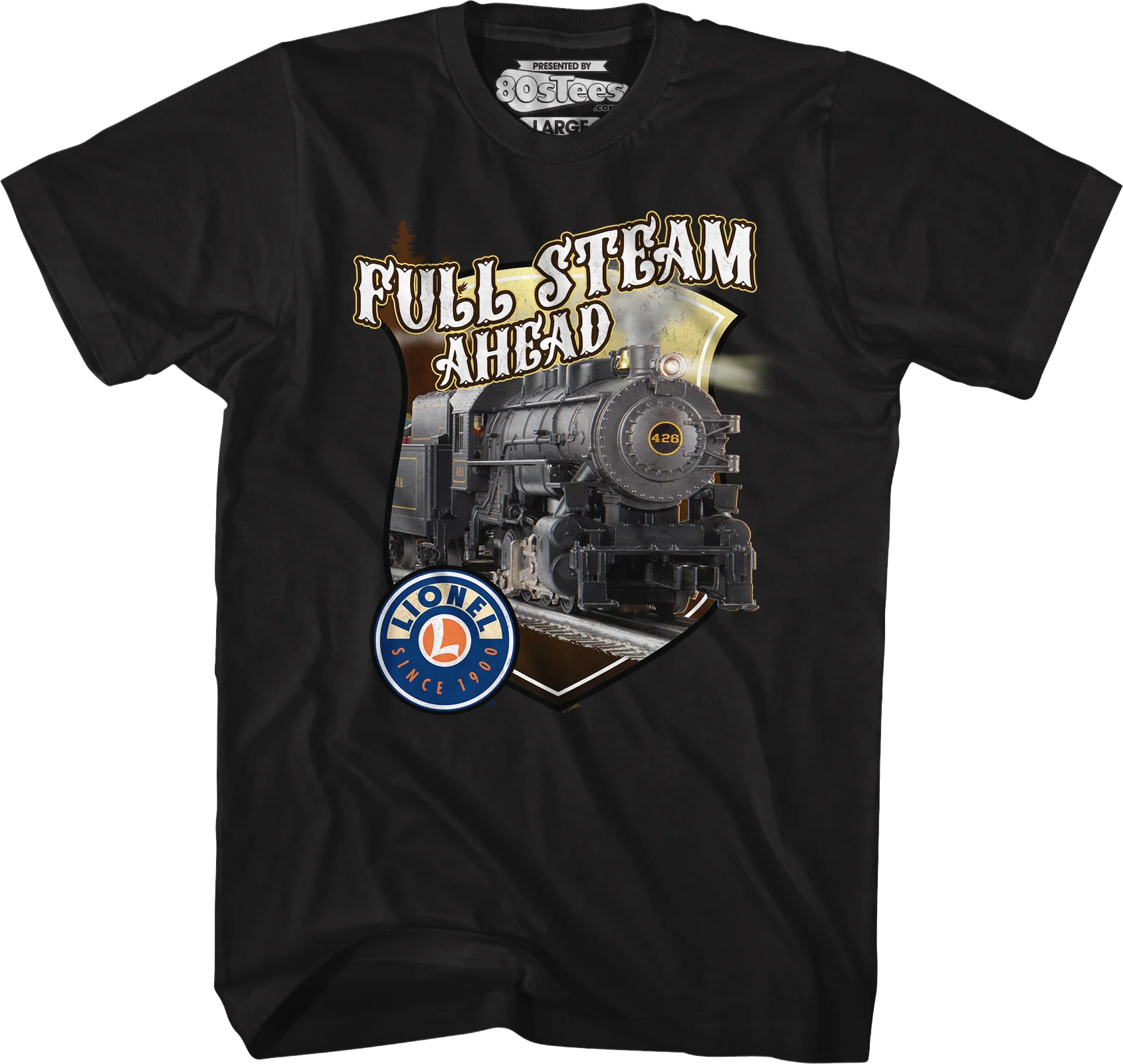 Full Steam Ahead Lionel Trains T-Shirt