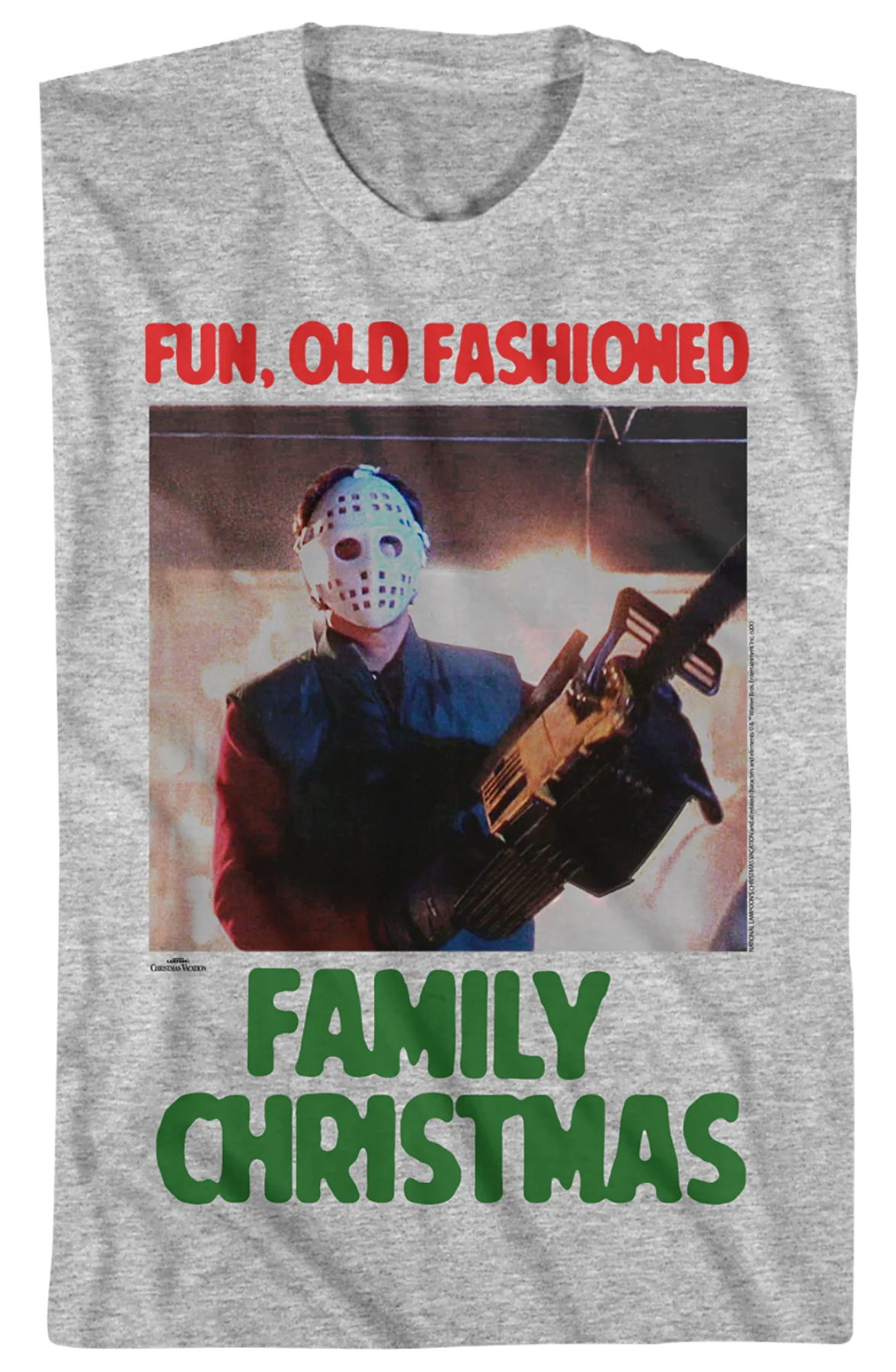 Fun Old Fashioned Christmas Vacation T-Shirt - Image 2