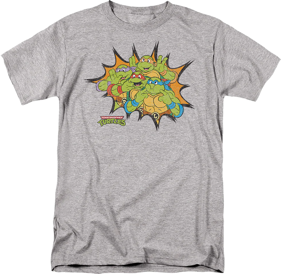 Funny Faces Teenage Mutant Ninja Turtles T-Shirt
