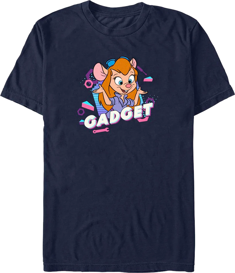 Gadget Chip 'n Dale Rescue Rangers T-Shirt