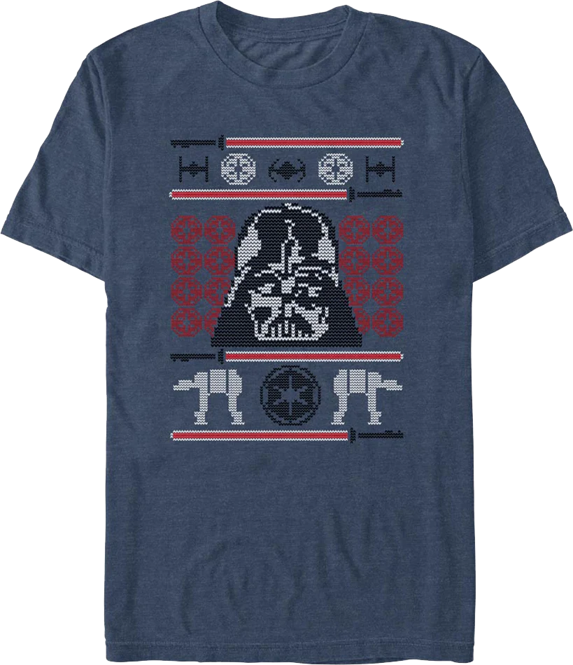 Galactic Empire Faux Ugly Sweater Star Wars T-Shirt