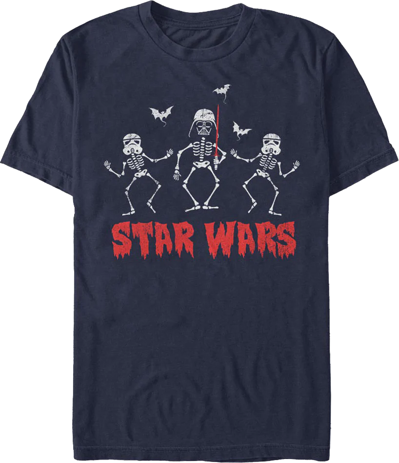 Galactic Empire Skeletons Star Wars T-Shirt