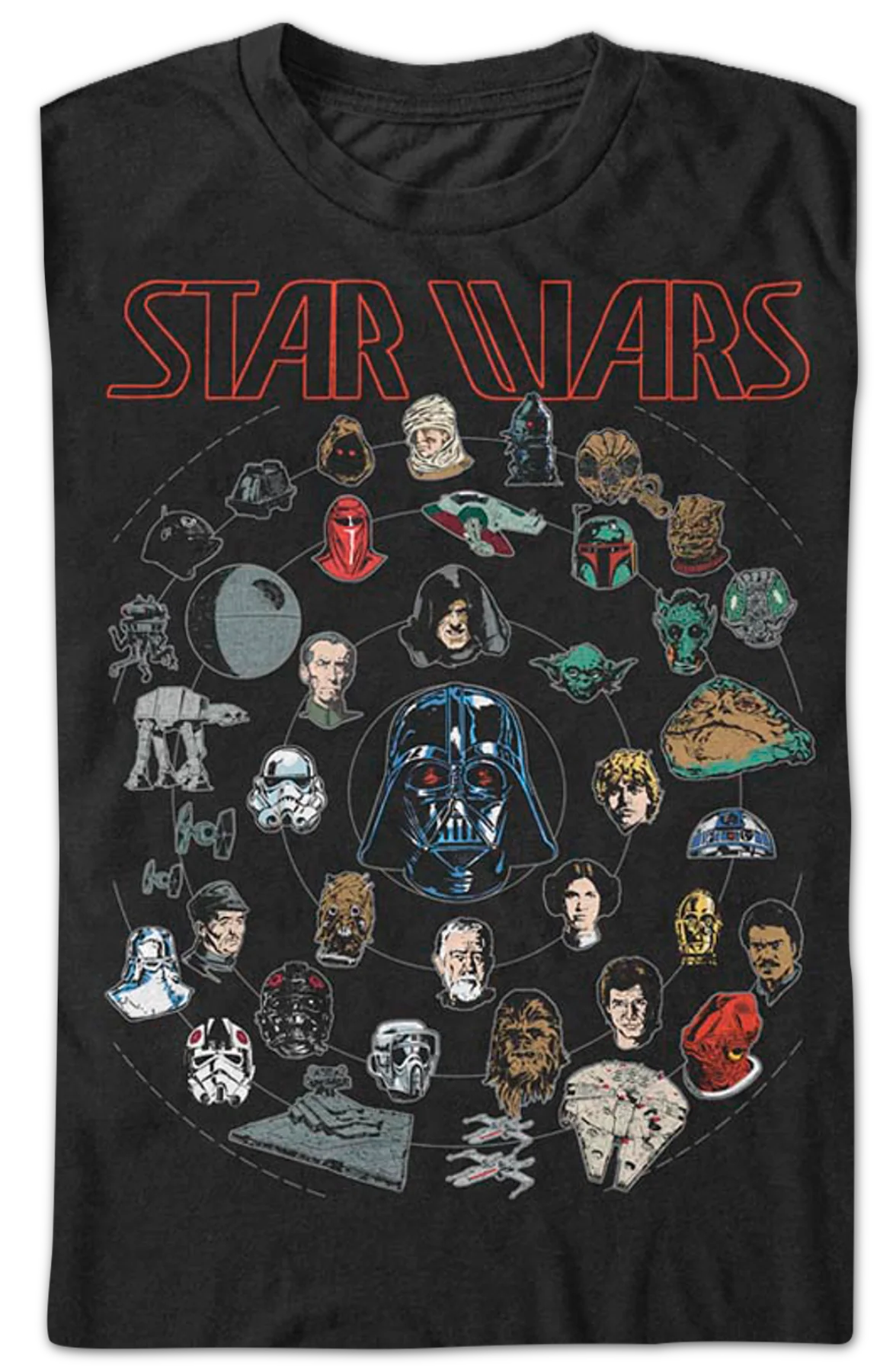 Galactic Rotation Star Wars T-Shirt - Image 2