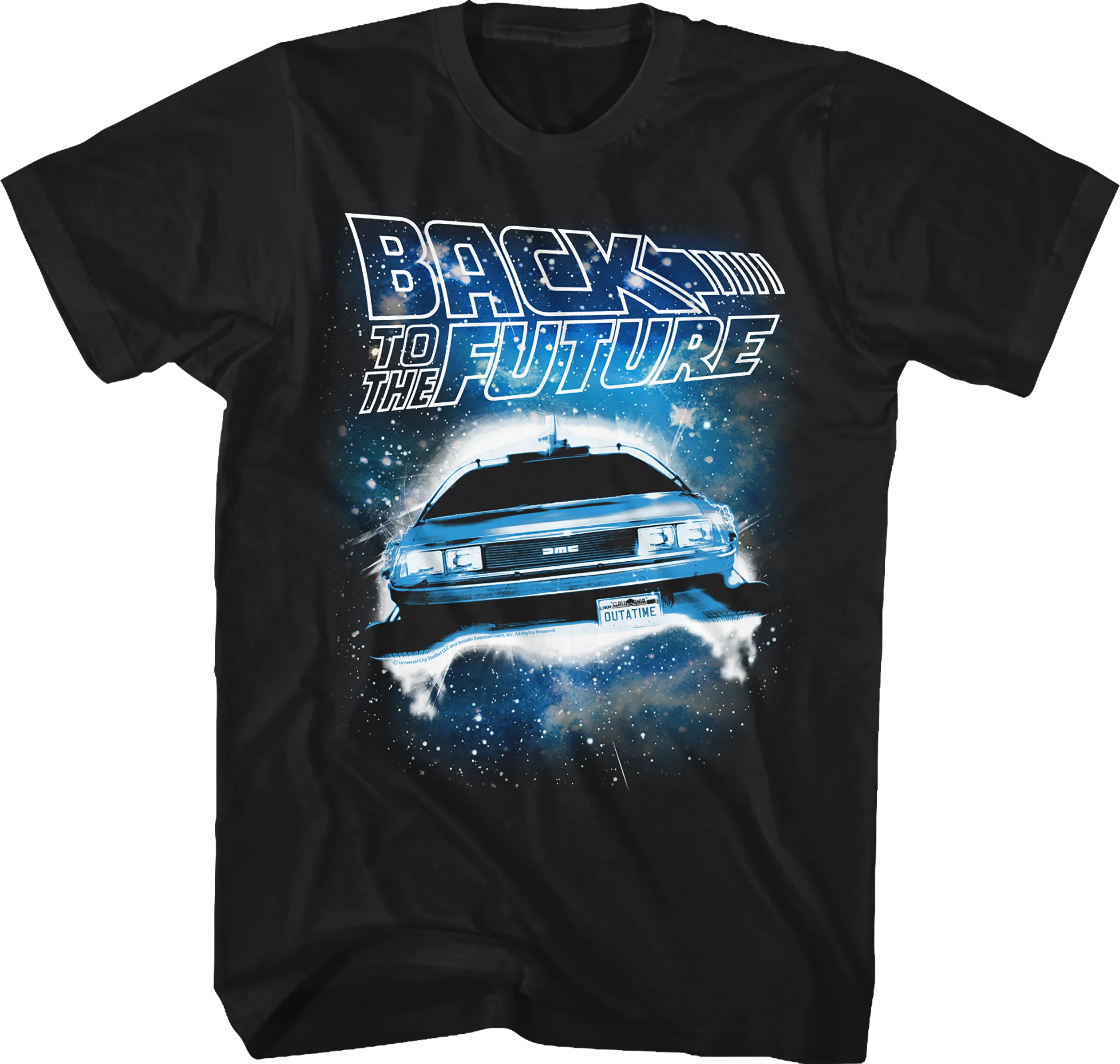 Galaxy Back To The Future T-Shirt