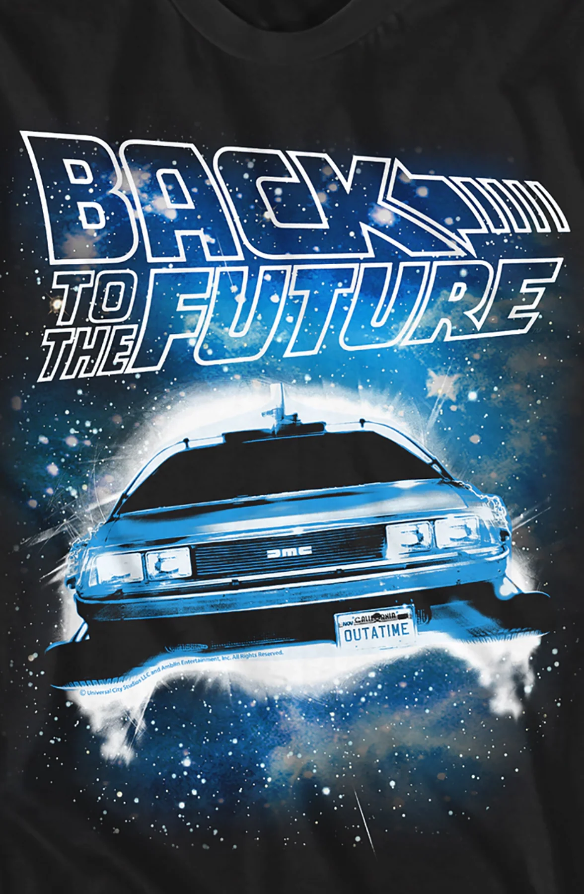Galaxy Back To The Future T-Shirt - Image 2