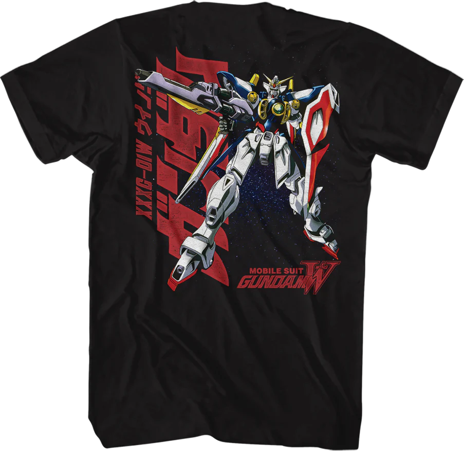 Galaxy Front & Back Gundam T-Shirt - Image 3